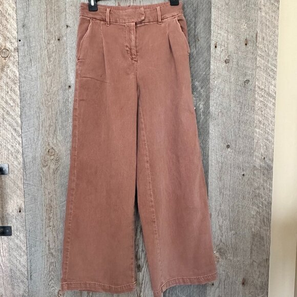 American Eagle Brown Baggie Jeans - Picture 1 of 7